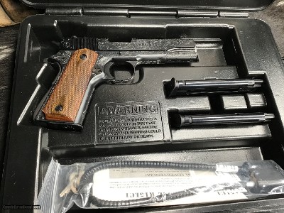 Browning 1911-22 NIB, Hand Engraved W/3Mags, Trades Welcome - Image 14 of 14