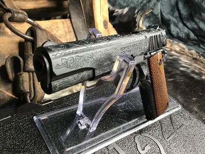 Browning 1911-22 NIB, Hand Engraved W/3Mags, Trades Welcome - Image 8 of 14