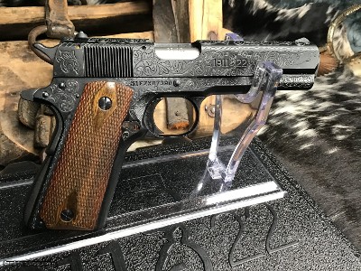 Browning 1911-22 NIB, Hand Engraved W/3Mags, Trades Welcome - Image 7 of 14