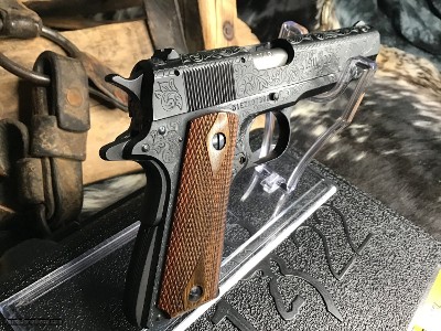 Browning 1911-22 NIB, Hand Engraved W/3Mags, Trades Welcome - Image 5 of 14