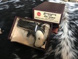 Remington model 95 Derringer, Nickel, Ivory, Boxed, .41 RF, TRADES WELCOME - 5 of 16