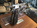 Belgium Browning 100 Year Anniversary Hi-Power Pistol, Nickel, Cased, Gorgeous, Trades Welcome - 10 of 22