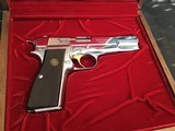 Belgium Browning 100 Year Anniversary Hi-Power Pistol, Nickel, Cased, Gorgeous, Trades Welcome - 20 of 22