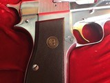 Belgium Browning 100 Year Anniversary Hi-Power Pistol, Nickel, Cased, Gorgeous, Trades Welcome - 6 of 22