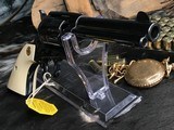 1989 Colt SAA, 44-40, 4 3/4 inch,Royal Blue, Factory Ivory Grips W/Colt Letter, Custom Shop Beauty, Boxed, Trades Welcome! - 18 of 25