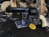 1989 Colt SAA, 44-40, 4 3/4 inch,Royal Blue, Factory Ivory Grips W/Colt Letter, Custom Shop Beauty, Boxed, Trades Welcome! - 10 of 25