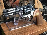 1961 Colt Python First Year 4 inch, Ivory & Wood Grips, Boxed, Trades Welcome - 4 of 25