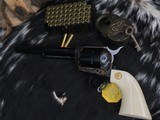 1993 Colt SAA
Third Gen, .357 Mag, 7.5 inch, Ivory Grips, Boxed, Gorgeous Unfired Condition, Trades Welcome! - 16 of 22