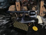 1993 Colt SAA
Third Gen, .357 Mag, 7.5 inch, Ivory Grips, Boxed, Gorgeous Unfired Condition, Trades Welcome! - 2 of 22