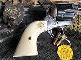 1993 Colt SAA
Third Gen, .357 Mag, 7.5 inch, Ivory Grips, Boxed, Gorgeous Unfired Condition, Trades Welcome! - 19 of 22