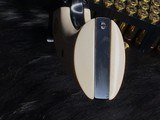 1993 Colt SAA
Third Gen, .357 Mag, 7.5 inch, Ivory Grips, Boxed, Gorgeous Unfired Condition, Trades Welcome! - 14 of 22