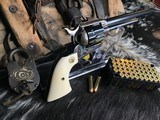 1993 Colt SAA
Third Gen, .357 Mag, 7.5 inch, Ivory Grips, Boxed, Gorgeous Unfired Condition, Trades Welcome! - 11 of 22