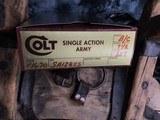 1993 Colt SAA
Third Gen, .357 Mag, 7.5 inch, Ivory Grips, Boxed, Gorgeous Unfired Condition, Trades Welcome! - 6 of 22