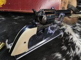 1987 Colt Custom Shop SAA, 4 3/4 inch, .45 Colt, preban Elephant Ivory Grips, Unfired, Gorgeous, Trades Welcome! - 14 of 25