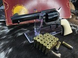 1987 Colt Custom Shop SAA, 4 3/4 inch, .45 Colt, preban Elephant Ivory Grips, Unfired, Gorgeous, Trades Welcome! - 9 of 25