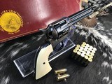1987 Colt Custom Shop SAA, 4 3/4 inch, .45 Colt, preban Elephant Ivory Grips, Unfired, Gorgeous, Trades Welcome! - 23 of 25