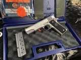 Colt 1911 Government Model Stainless, .38 Super, NIB, Trades Welcome! - 1 of 17