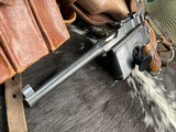 1920 C96 Mauser Red 9 Broomhandle, 9mm, Full Rig, No Import Marking, Trades Welcome! - 7 of 25