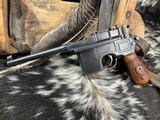 1920 C96 Mauser Red 9 Broomhandle, 9mm, Full Rig, No Import Marking, Trades Welcome! - 23 of 25