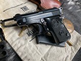 Beretta 950BS .25 ACP, Unfired W/ 2 Mags & Holster, - 1 of 20