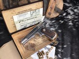 1928 Mfg. 1908 Colt Hammerless, .380 acp., Nickel W/Box, Trades Welcome! - 7 of 23