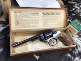 1917 Mfg. Smith & Wesson .32/20 Hand Ejector Model of 1905, Fourth Change. Roy Jinks letter, Pristine Boxed Condition, Trades Welcome! - 6 of 25