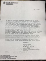 1917 Mfg. Smith & Wesson .32/20 Hand Ejector Model of 1905, Fourth Change. Roy Jinks letter, Pristine Boxed Condition, Trades Welcome! - 5 of 25