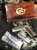 Colt Custom Shop Combat Commander Semi-Automatic Pistol with Box, Electroless Nickel, .45 acp, Trades Welcome - 17 of 17