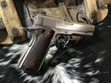 Colt Custom Shop Combat Commander Semi-Automatic Pistol with Box, Electroless Nickel, .45 acp, Trades Welcome - 2 of 17