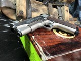 Colt Custom Shop Combat Commander Semi-Automatic Pistol with Box, Electroless Nickel, .45 acp, Trades Welcome - 14 of 17