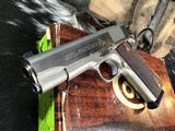 Colt Custom Shop Combat Commander Semi-Automatic Pistol with Box, Electroless Nickel, .45 acp, Trades Welcome - 13 of 17
