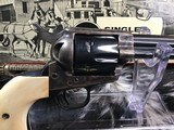Colt SAA Second Generation in Stagecoach box, .45 Colt, Carved Ivory Grips, Trades Welcome, - 12 of 25