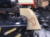 Colt SAA Second Generation in Stagecoach box, .45 Colt, Carved Ivory Grips, Trades Welcome, - 25 of 25