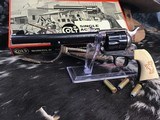 Colt SAA Second Generation in Stagecoach box, .45 Colt, Carved Ivory Grips, Trades Welcome, - 9 of 25