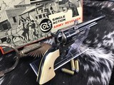 Colt SAA Second Generation in Stagecoach box, .45 Colt, Carved Ivory Grips, Trades Welcome, - 8 of 25