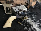 Colt SAA Second Generation in Stagecoach box, .45 Colt, Carved Ivory Grips, Trades Welcome, - 2 of 25