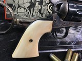 Colt SAA Second Generation in Stagecoach box, .45 Colt, Carved Ivory Grips, Trades Welcome, - 10 of 25
