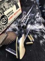 Colt SAA Second Generation in Stagecoach box, .45 Colt, Carved Ivory Grips, Trades Welcome, - 24 of 25