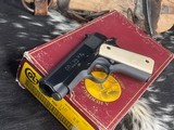 Colt Officers ACP Model, .45 acp, Ivory Grips, Colt Archives Letter, Boxed, Gorgeous, Trades Welcome! - 24 of 25