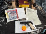 Colt Officers ACP Model, .45 acp, Ivory Grips, Colt Archives Letter, Boxed, Gorgeous, Trades Welcome! - 2 of 25