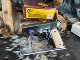Colt Officers ACP Model, .45 acp, Ivory Grips, Colt Archives Letter, Boxed, Gorgeous, Trades Welcome! - 5 of 25
