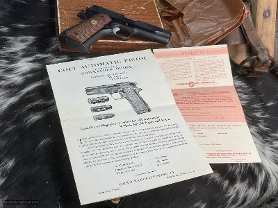1966 Colt Lightweight Commander LNIB W/Paperwork, .45acp. Trades Welcome! - Image 24 of 25