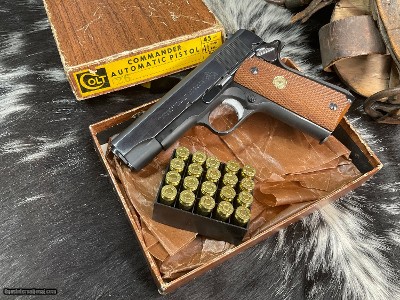 1966 Colt Lightweight Commander LNIB W/Paperwork, .45acp. Trades Welcome!