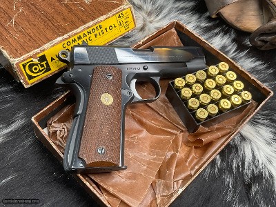 1966 Colt Lightweight Commander LNIB W/Paperwork, .45acp. Trades Welcome! - Image 8 of 25