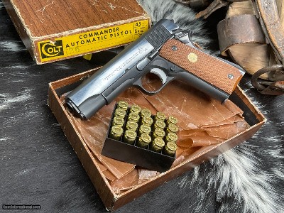 1966 Colt Lightweight Commander LNIB W/Paperwork, .45acp. Trades Welcome! - Image 7 of 25