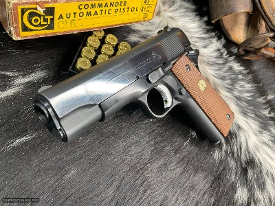 1966 Colt Lightweight Commander LNIB W/Paperwork, .45acp. Trades Welcome! - Image 5 of 25