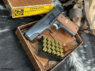 1966 Colt Lightweight Commander LNIB W/Paperwork, .45acp. Trades Welcome! - Image 3 of 25