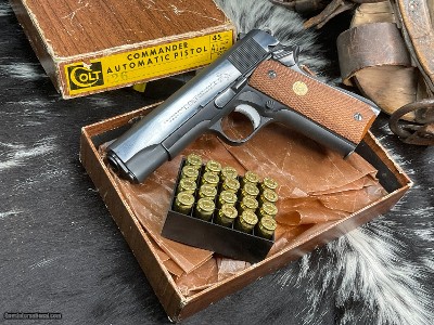 1966 Colt Lightweight Commander LNIB W/Paperwork, .45acp. Trades Welcome! - Image 9 of 25