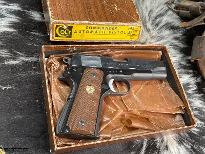 1966 Colt Lightweight Commander LNIB W/Paperwork, .45acp. Trades Welcome! - Image 1 of 25