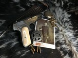 Colt 1903 Hammerless, Engraved W/Ivory Grips, .32 acp, Cased.Trades Welcome - 7 of 25